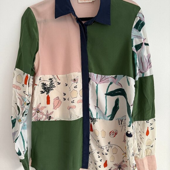 Tory Burch Button-Up Top - Picture 1 of 2